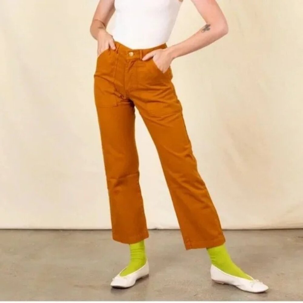 Big Bud Press Work Pants in Spicy Mustard, Size Small, Long